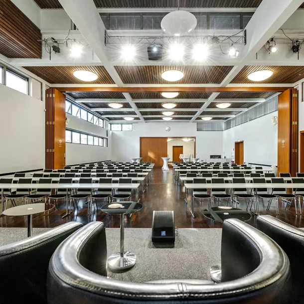 The main conference hall at Tagungswerk in Berlin